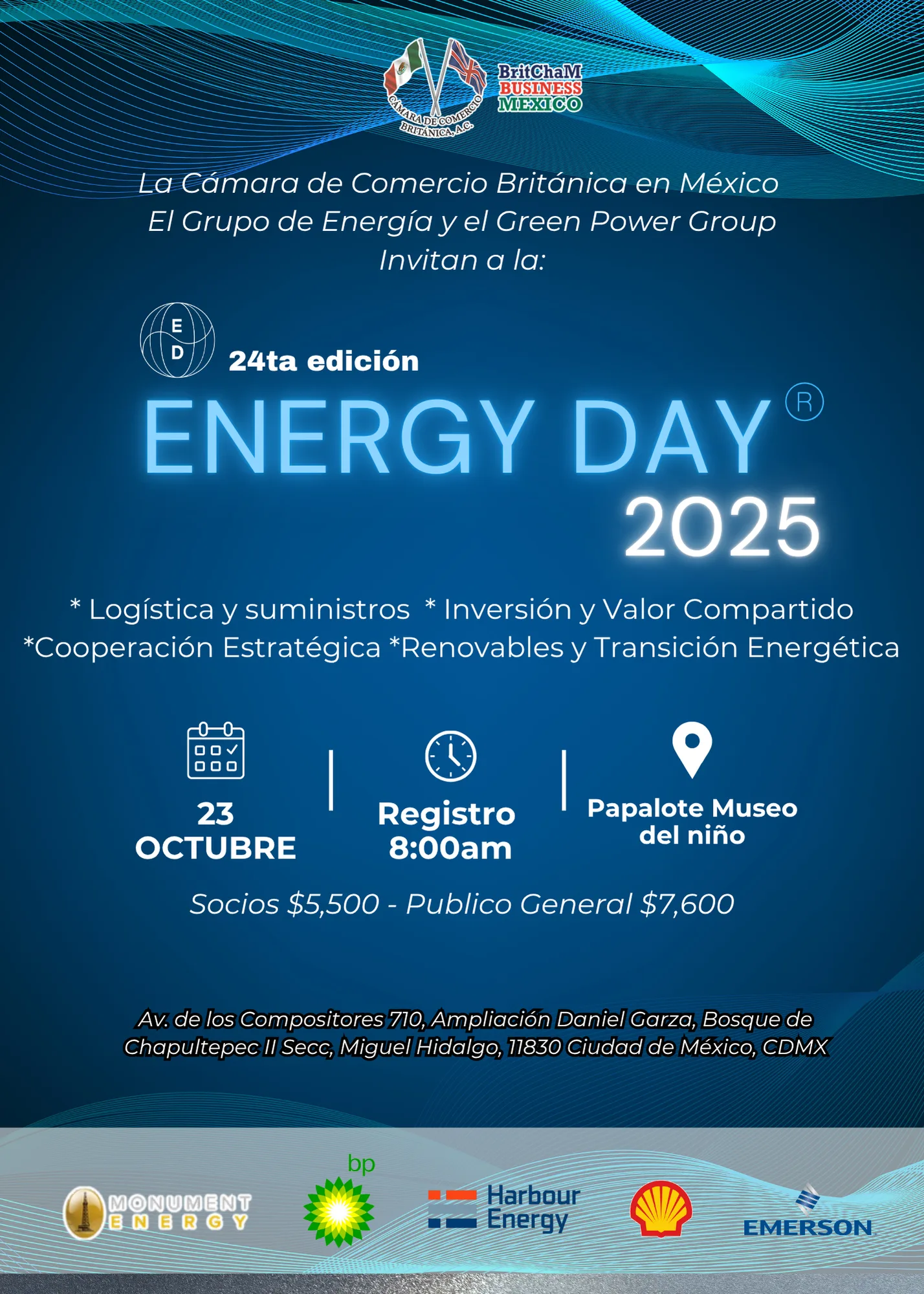 Invitación del evento - Energy Day 2025